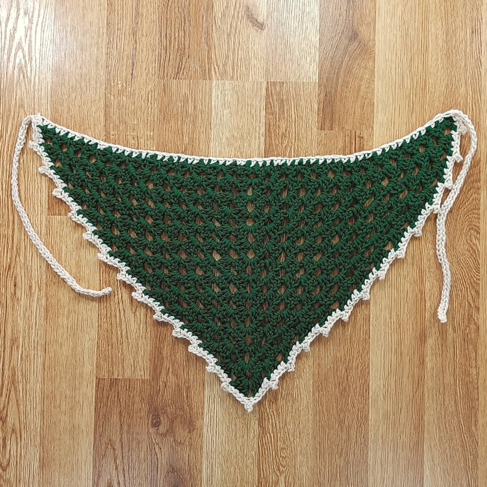 Hand-made Crochet Kerchief/Bandana
